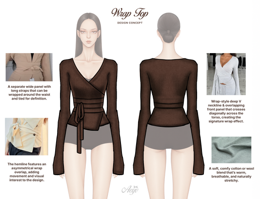 [INTEREST CHECK] Wrap Top